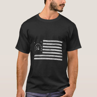 ベニントン国旗Usaアメリカの星とストライプ Tシャツ