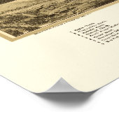 ベニントン、VTパノラママップ – 1887 ポスター (角)