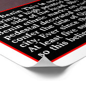 ベニンポスター2 ポスター (角)