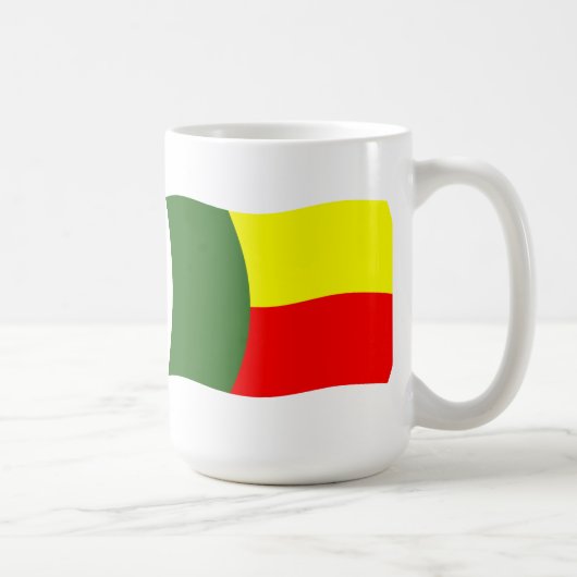 ベニン国旗マグカップ コーヒーマグカップ (右)