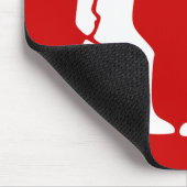 ベニン帝国旗/紋章 マウスパッド (コーナー)