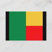 ベニン 名刺 (裏面)