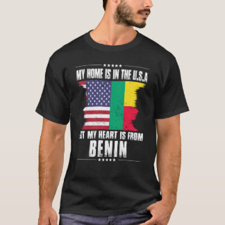 ベニーズアメリカンパトリオットオ誇りを持ったンダウンハートU Tシャツ