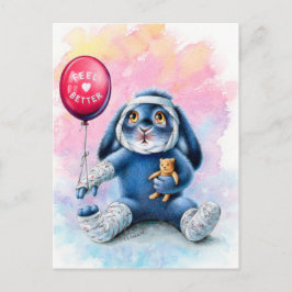 ベニーブルー感じハガキ ポストカード