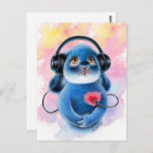 ベニーブルー聞 – お客様のハートはがき ポストカード (正面/裏面)