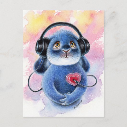 ベニーブルー聞 – お客様のハートはがき ポストカード (正面)