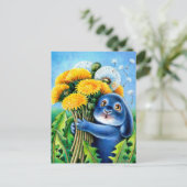 ベニーブルー – Dandelionはがき ポストカード (スタンド正面)