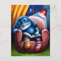 ベニー・ブルー読のポストカード