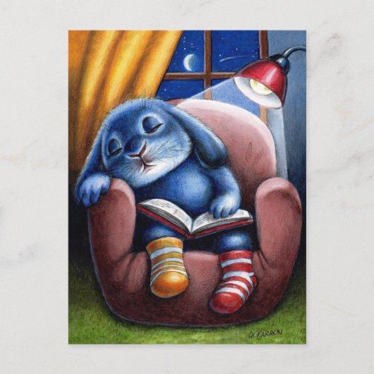 ベニー・ブルー読のポストカード ポストカード (正面)