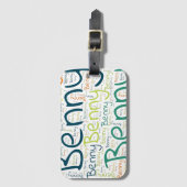 ベニー ラゲッジタグ (正面縦)