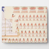 ベニ絵画ハサンの壁が動きを描いている フォトプラーク (正面)