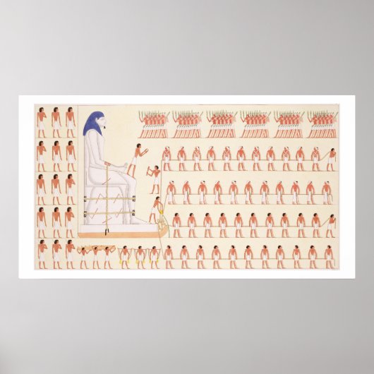 ベニ絵画ハサンの壁が動きを描いている ポスター (正面)