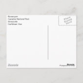 ベネズエラというカリブの宝物コレクション ポストカード (裏面)