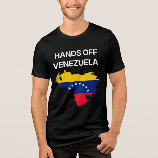 ベネズエラに手を出すな トライブレンドＴシャツ (正面)