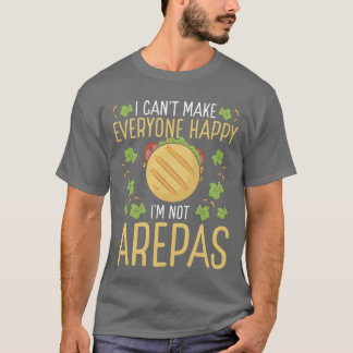 ベネズエラのアレパ愛好家 コロンビア料理 アレパ職人 Tシャツ