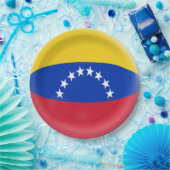 ベネズエラのベネズエラ人の旗 ペーパープレート (パーティー)