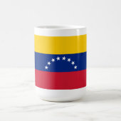 ベネズエラの国旗のカスタムコーヒーマグ コーヒーマグカップ (中央)