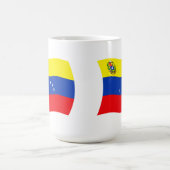 ベネズエラの国旗マグ コーヒーマグカップ (中央)