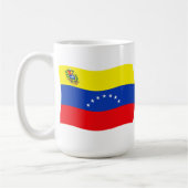 ベネズエラの国旗マグ コーヒーマグカップ (左)