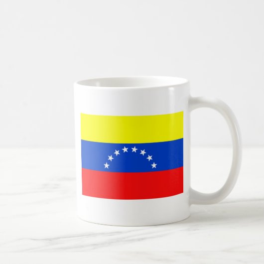 ベネズエラの国旗 コーヒーマグカップ (右)