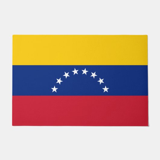 ベネズエラの国旗 ドアマット (正面)