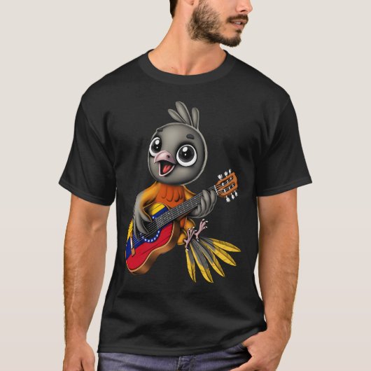 ベネズエラの国鳥 Tシャツ (正面)