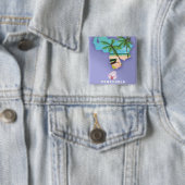 ベネズエラの地図 缶バッジ (インサイチュ)