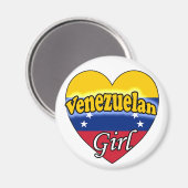 ベネズエラの少女 マグネット (正面/裏面)