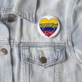 ベネズエラの少女 缶バッジ (インサイチュ)