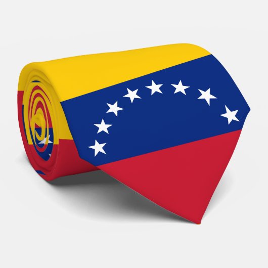 ベネズエラの旗 ネクタイ (ロール)