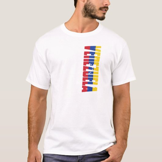 ベネズエラの旗 Tシャツ (正面)