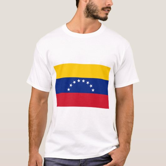 ベネズエラの旗 Tシャツ (正面)