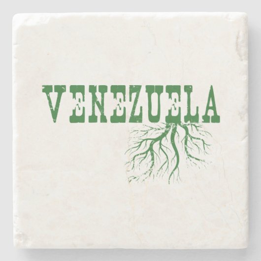 ベネズエラの根源にある言葉、ベネズエラ人が根付いた言葉 ストーンコースター (正面)