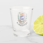 ベネズエラの紋章 ショットグラス (裏面)