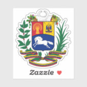 ベネズエラの紋章 シール (シート)