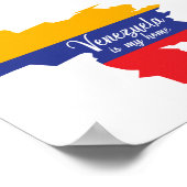 ベネズエラは私の家だ ポスター (角)