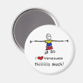 ベネズエラを除く マグネット (正面/裏面)
