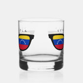 ベネズエラシェーズ名前をカスタムする ウイスキーグラス (左)