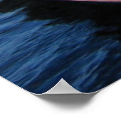 ベネズエラジャングルランドスケープとボートファインアート ポスター (角)