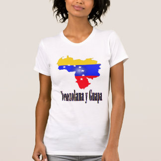 ベネズエラトリカラータイポグラフィ Tシャツ