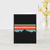 ベネズエラマウンテンハイキング旅行休暇 カード (黄色い花)