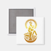 ベネズエラマラカイボVirgen Chinita Chiquinkira マグネット (正面/裏面)