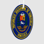 ベネズエラ丸エンブレム オーナメント (正面)