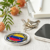 ベネズエラ丸エンブレム キーホルダー (側面)