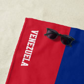 ベネズエラ国旗の壮麗な愛国心 ビーチタオル (インサイチュ)