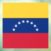 ベネズエラ国旗 ウィンドウサイン (シート3)
