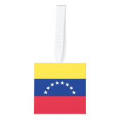 ベネズエラ国旗 キューブオーナメント (正面)