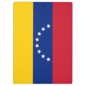 ベネズエラ国旗 クリップボード (裏面)