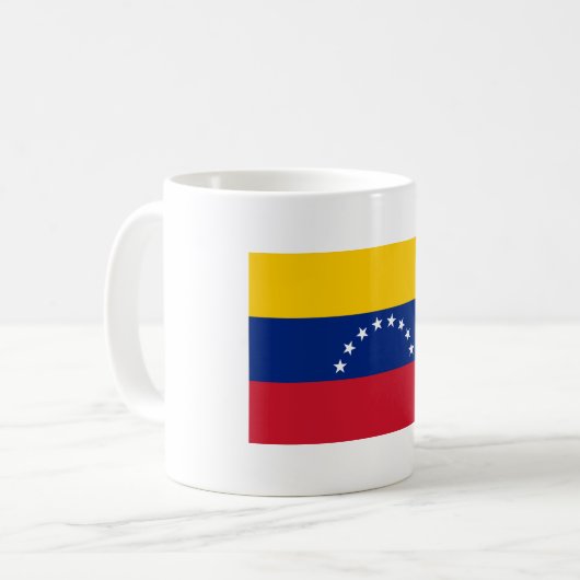 ベネズエラ国旗 コーヒーマグカップ (正面左)