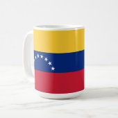 ベネズエラ国旗 コーヒーマグカップ (正面左)
